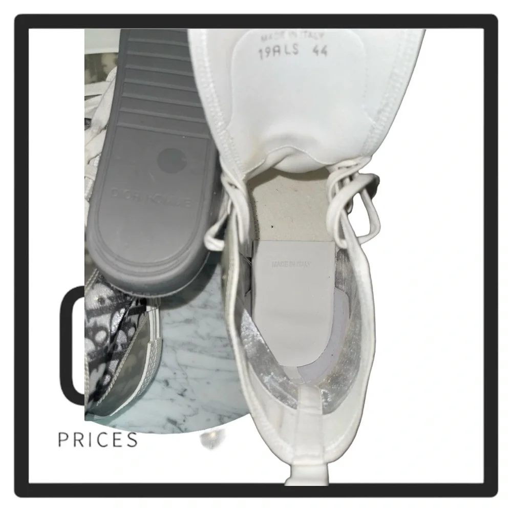 Dior B23 High Top Logo Oblique - Picture 9 of 12